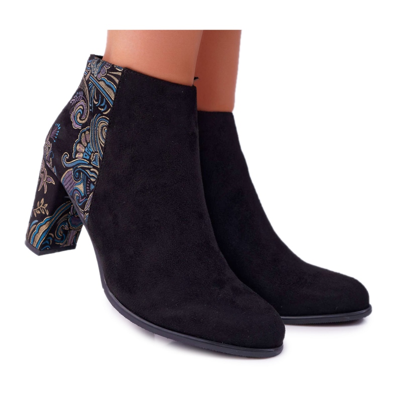 Sergio Leone Cizme negre pe post Flori Eros populare negru