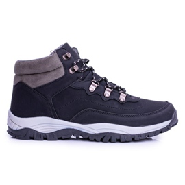 Smith's Pantofi de trekking Duran pentru bărbați calzi, negri, negri negru Smith's Pantofi de trekking Duran pentru bărbați calzi, negri, negri negru