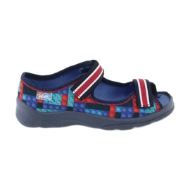 Încălțăminte pentru copii Befado 969X153 albastru marin albastru multicolor