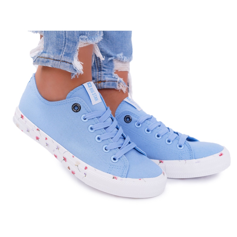 Adidași pentru femei Low Big Star Blue DD274710 albastru