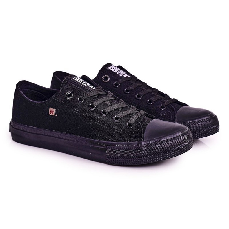 Adidași pentru bărbați Low Big Star Black AA174009SS19 negru