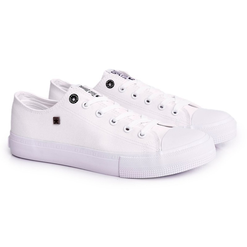 Adidași pentru bărbați Low Big Star White AA174010SS19 alb