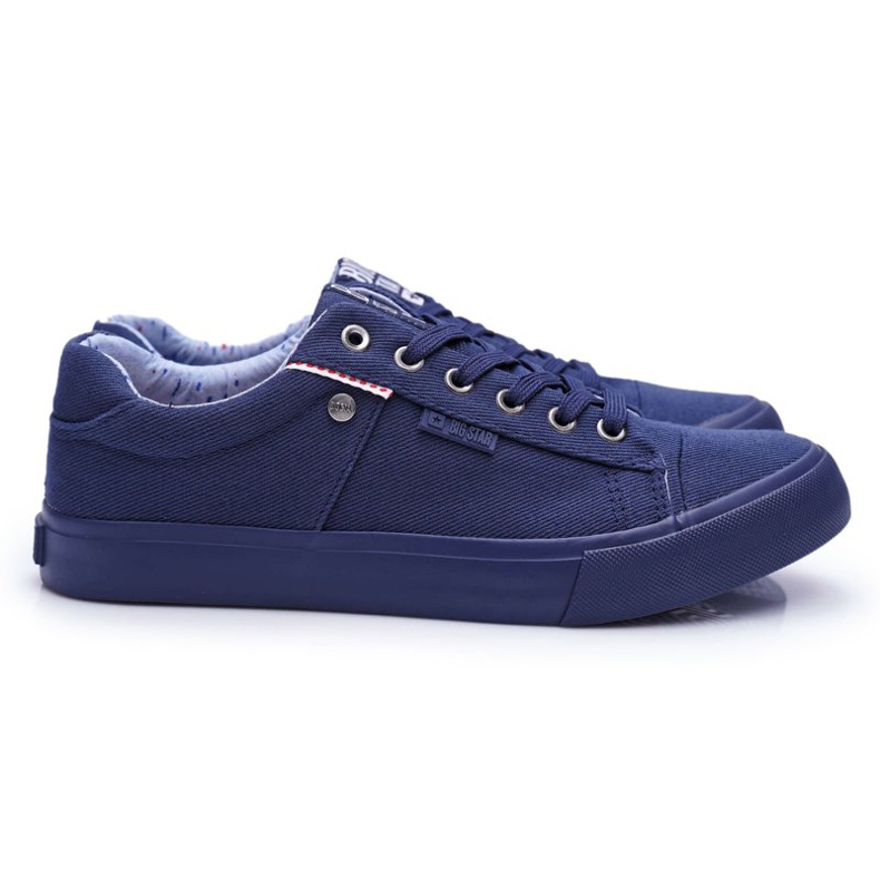 Adidași pentru bărbați Big Star Navy Blue AA174094 albastru marin