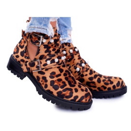 NFR Cizme Panther cu decupaje Cadenza maro NFR Cizme Panther cu decupaje Cadenza maro