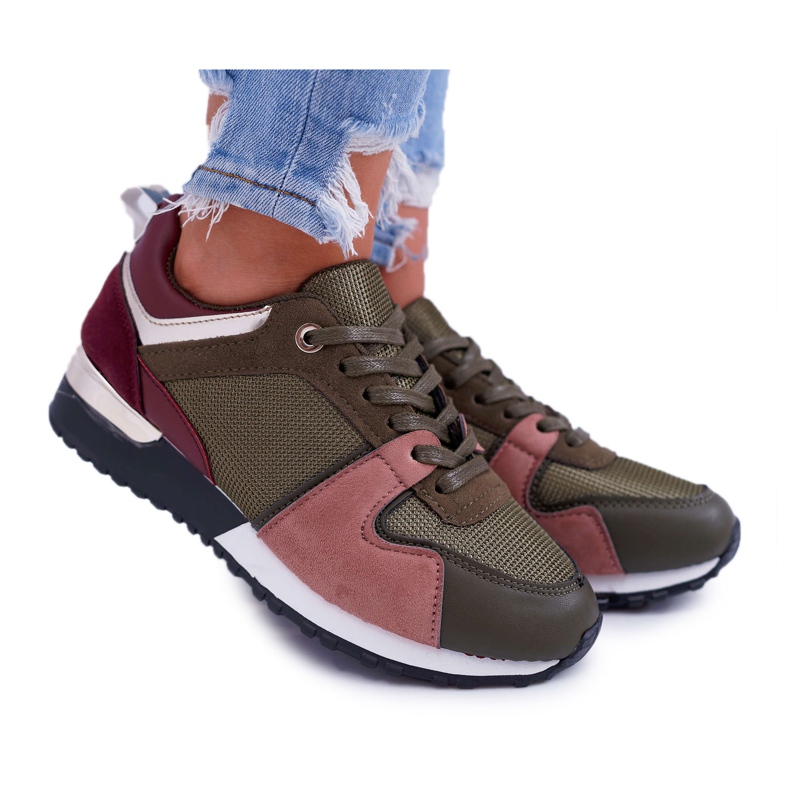 FRJ Încălțăminte sport femei Merido verde multicolor