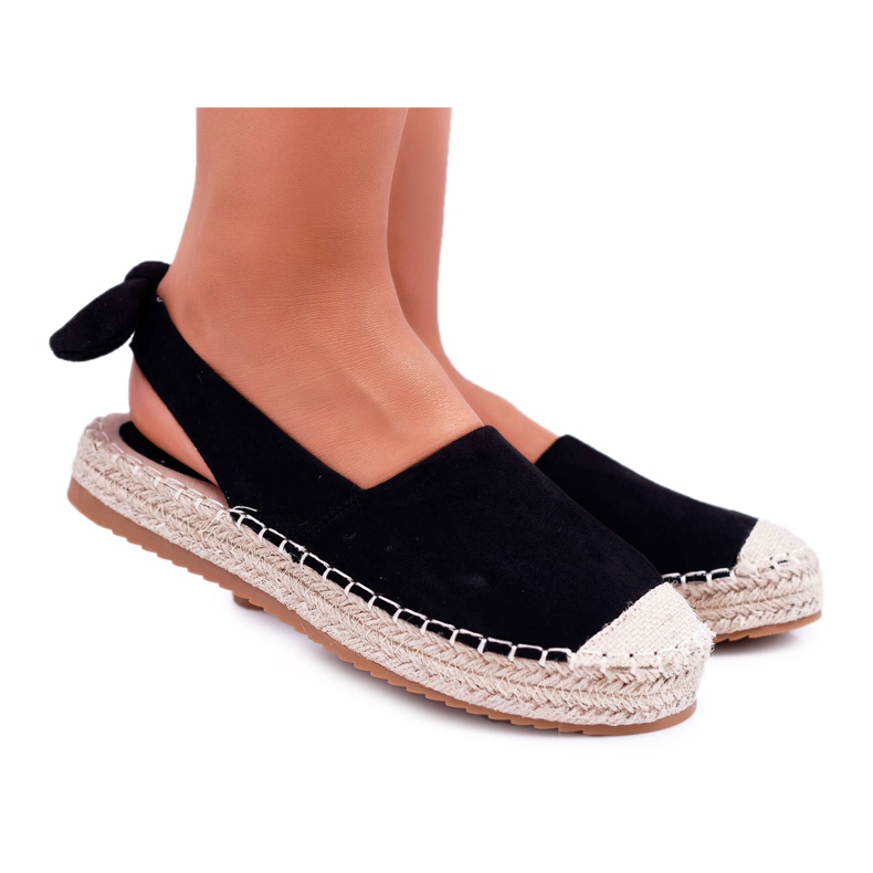 Espadrile de damă Adidași negri Moriente negru