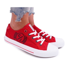 Adidași pentru femei Cross Jeans Roșu DD2R4072 roşu