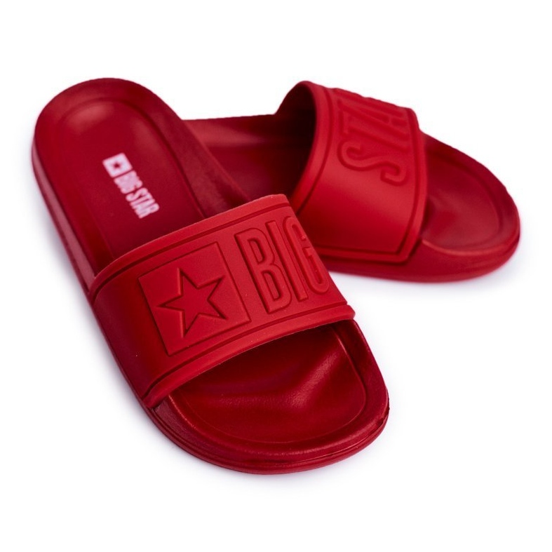 Papuci pentru copii Big Star Red DD374156 roșu