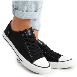 Adidași pentru femei Big Star Rubber Toe Negru DD274338 Adidași pentru femei Big Star Rubber Toe Negru DD274338