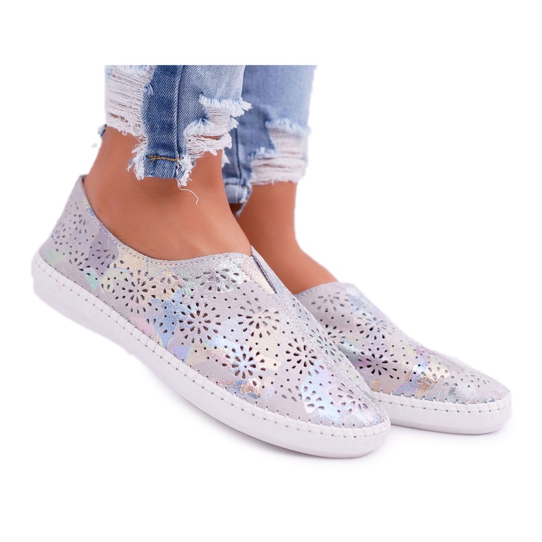 Adidași pentru femei Grey Comfort Munda gri