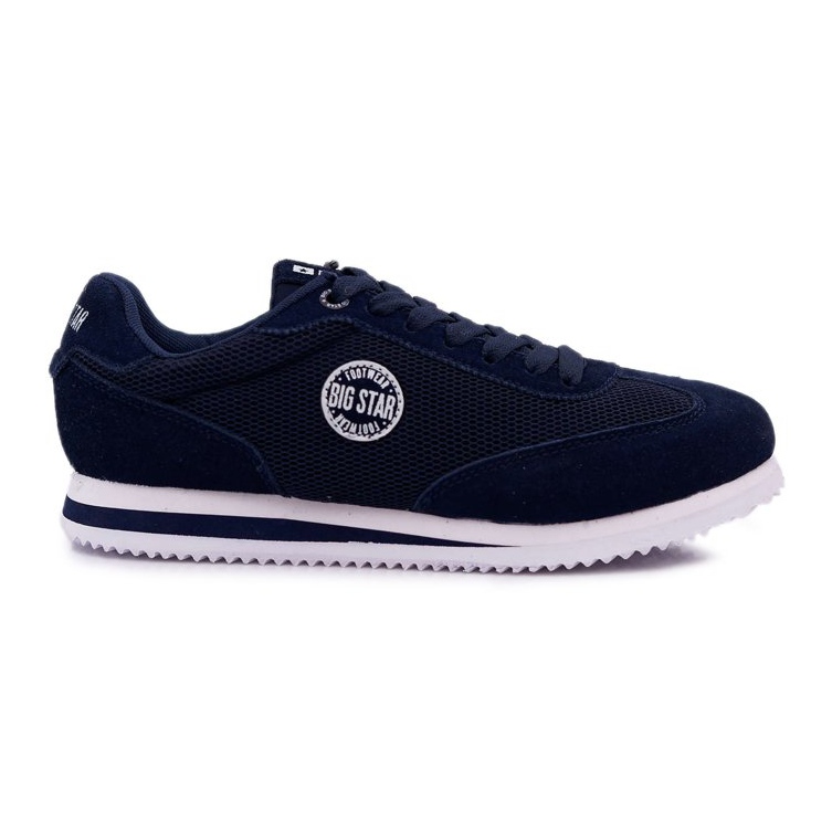Pantofi sport pentru bărbați Big Star Navy Blue DD174087 albastru marin