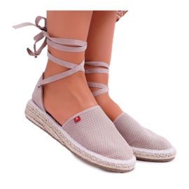 Espadrile pentru femei Big Star On Beige Platform DD274A193 bej