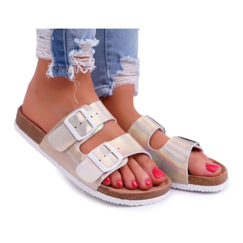 Papuci de Aur Femei Big Star DD274135