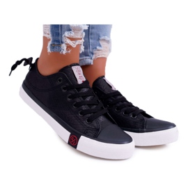 Adidași pentru femei Cross Jeans Negru DD2R4060 Adidași pentru femei Cross Jeans Negru DD2R4060
