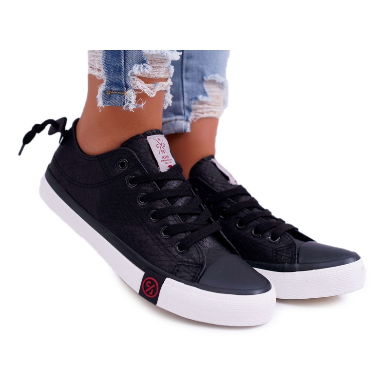 Adidași pentru femei Cross Jeans Negru DD2R4060