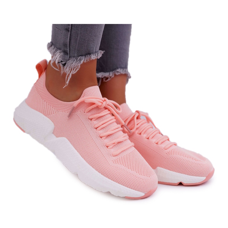 Pantofi sport pentru femei Big Star Pink DD274577 roz