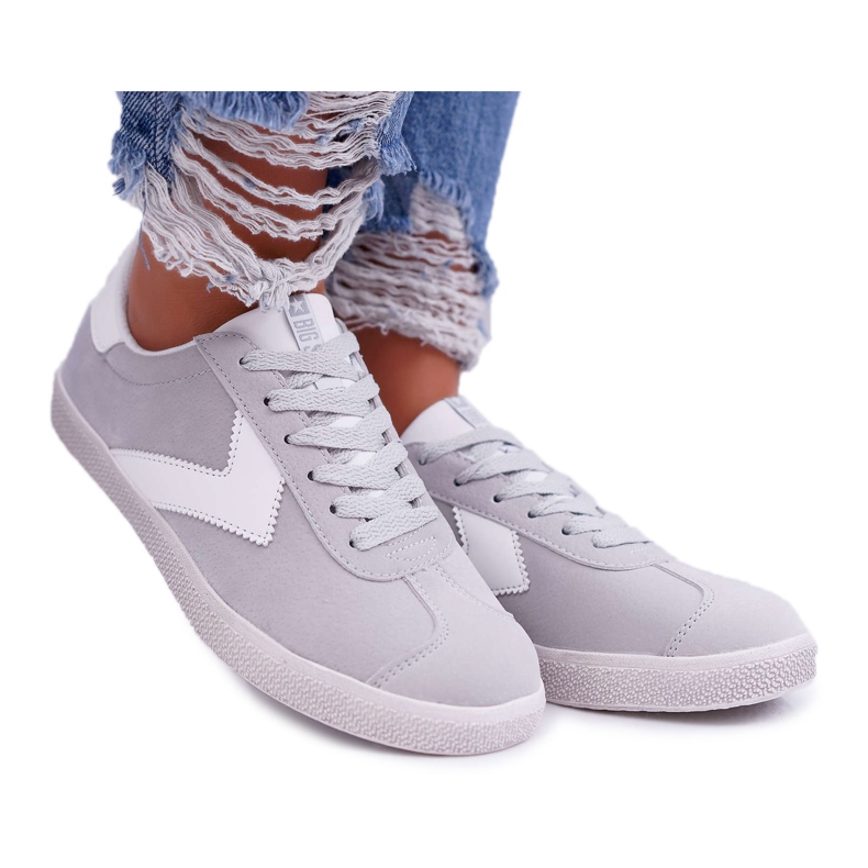 Încălțăminte sport pentru femei Big Star Grey DD274296 gri