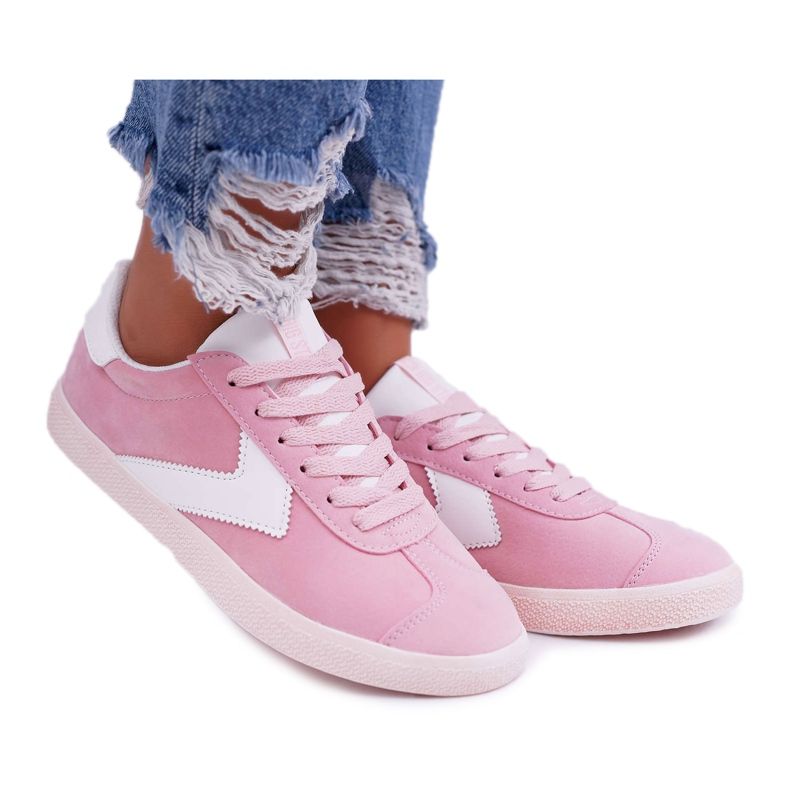 Pantofi sport pentru femei Big Star Pink DD274295 roz