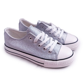 FRROCK Adidași pentru copii pentru tineri Brocart Silver Misty gri FRROCK Adidași pentru copii pentru tineri Brocart Silver Misty gri