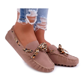 Mocasini de damă Lu Boo Comfortable Beige Plummy bej Mocasini de damă Lu Boo Comfortable Beige Plummy bej
