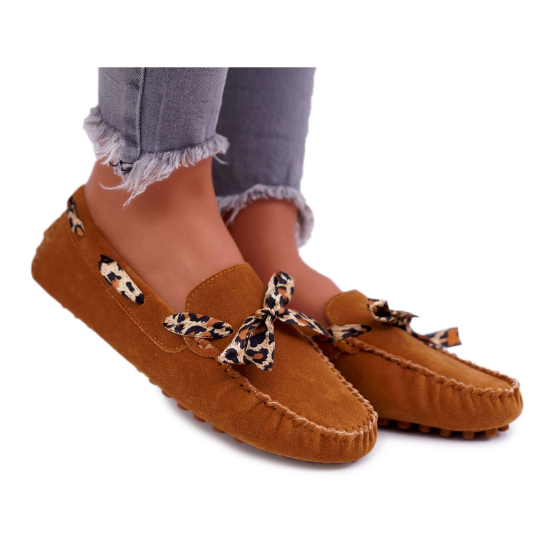 Mocasini de damă Lu Boo Comfortable Camel Plummy maro Mocasini de damă Lu Boo Comfortable Camel Plummy maro