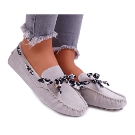 Mocasini de damă Lu Boo Comfortable Grey Plummy gri Mocasini de damă Lu Boo Comfortable Grey Plummy gri