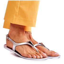 HV Sandale pentru femei Storm Silver gri HV Sandale pentru femei Storm Silver gri
