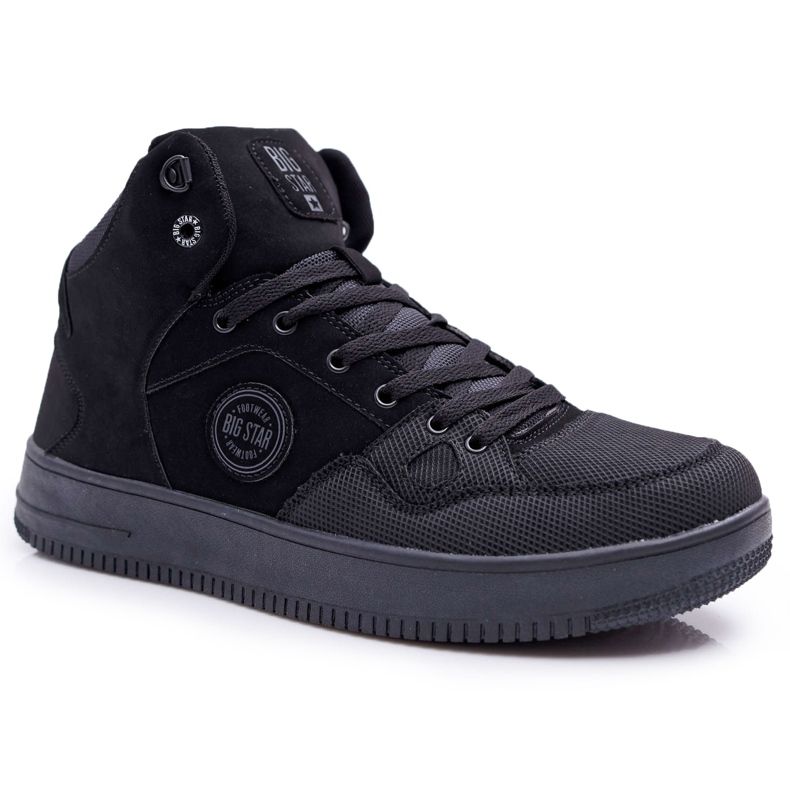 Încălțăminte sport pentru bărbați Big Star High Black EE174433 negru