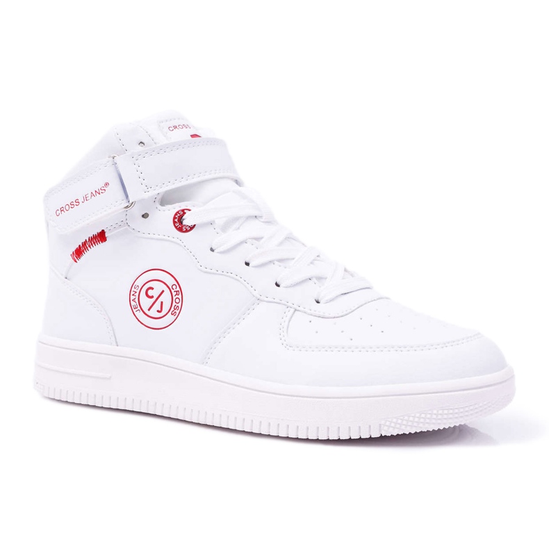 Adidași pentru femei Cross Jeans High White EE2R4145C alb
