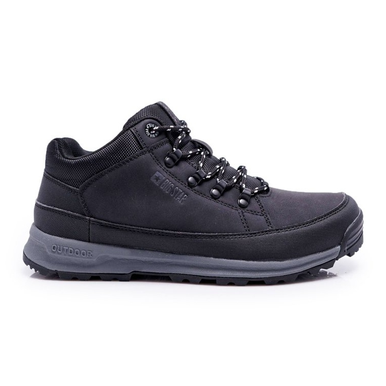 Pantofi de trekking pentru tineri Big Star High Outdoor Negru EE274816