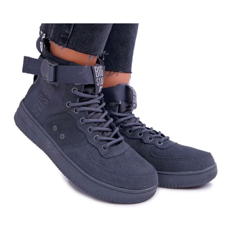 Adidași pentru femei Gri Big Star EE274661