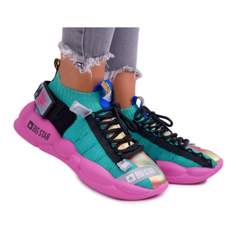 Pantofi sport pentru femei Big Star de Daniel Lopez FF274419 multicolor