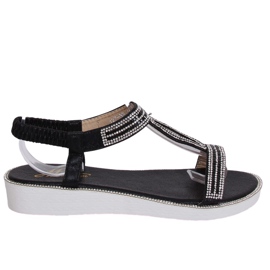 Sandale dama negre 127-89 Negre negru