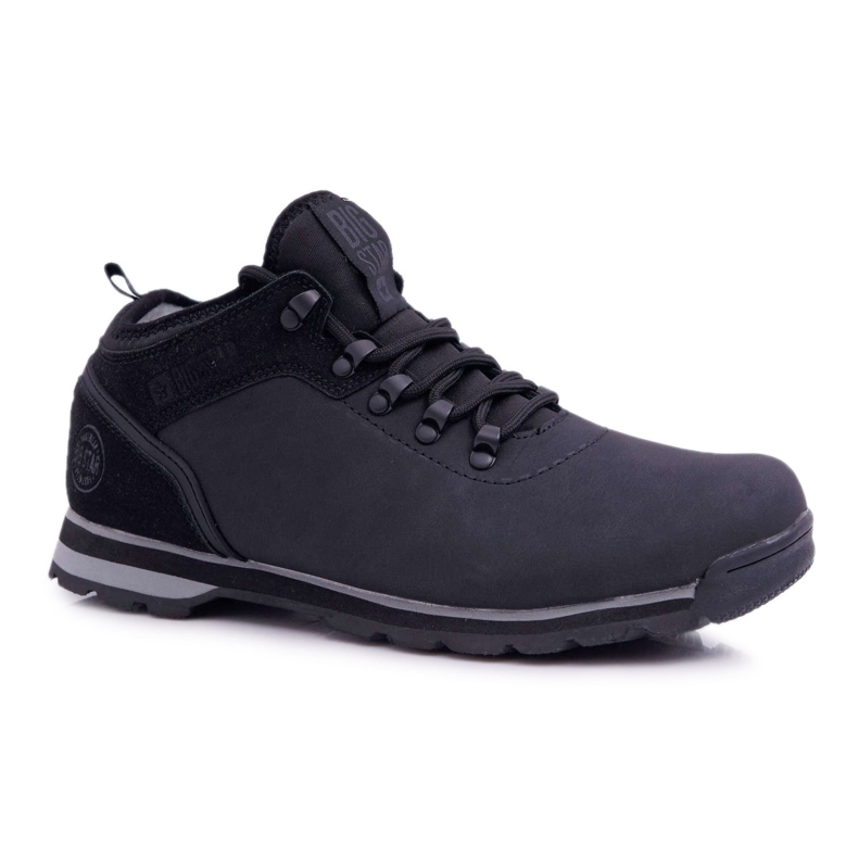 Încălțăminte de trekking pentru bărbați Big Star Black EE174444 negru