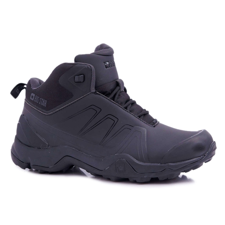 Cizme Trekker pentru bărbați Big Star Black EE174458 negru