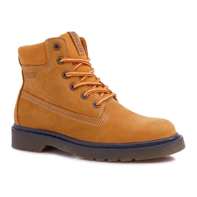 Cizme pentru femei Trappers Big Star Camel EE274013 maro
