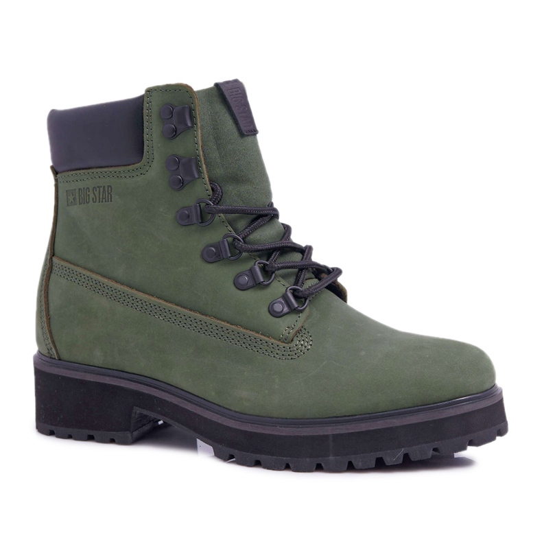 Trappers pentru femei Big Star Green EE274031 verde