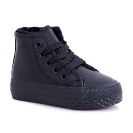 FRROCK Adidași pentru copii negri Filemon, cu încălzire ridicată negru FRROCK Adidași pentru copii negri Filemon, cu încălzire ridicată negru