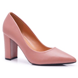 FRJ Pompă de damă pe toc Femmini Roz închis