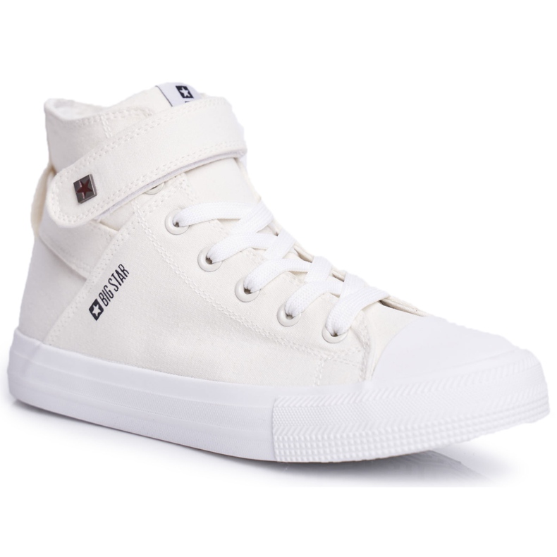 Adidași pentru femei Big Star White FF274579 alb