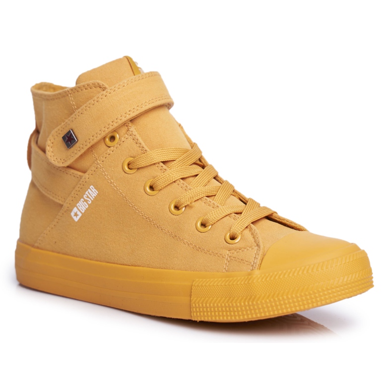 Adidași pentru femei Big Star Yellow FF274581 galben