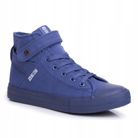 Pantofi de damă Big Star pentru femei FF274584 albastru Pantofi de damă Big Star pentru femei FF274584 albastru