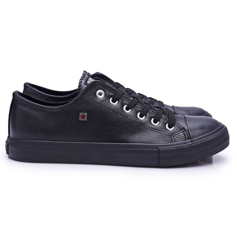 Adidași pentru bărbați Low Big Star Black V174345 negru