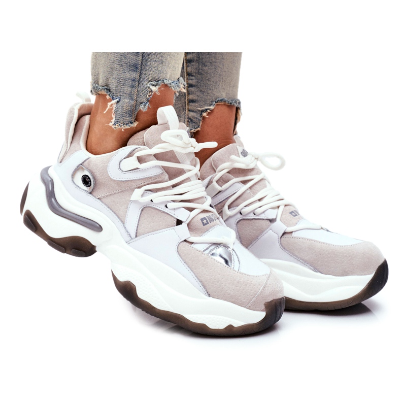 Pantofi sport pentru femei Big Star de Daniel Lopez White FF274A576 alb Pantofi sport pentru femei Big Star de Daniel Lopez White FF274A576 alb