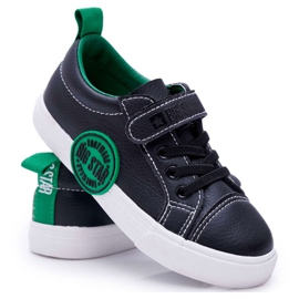 Încălțăminte pentru copii Adidași Big Star Cu velcro negru FF374087 Încălțăminte pentru copii Adidași Big Star Cu velcro negru FF374087