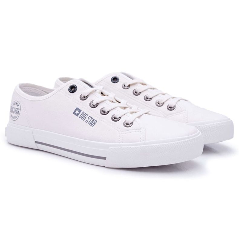 Adidași pentru bărbați Low Big Star White FF174054 alb