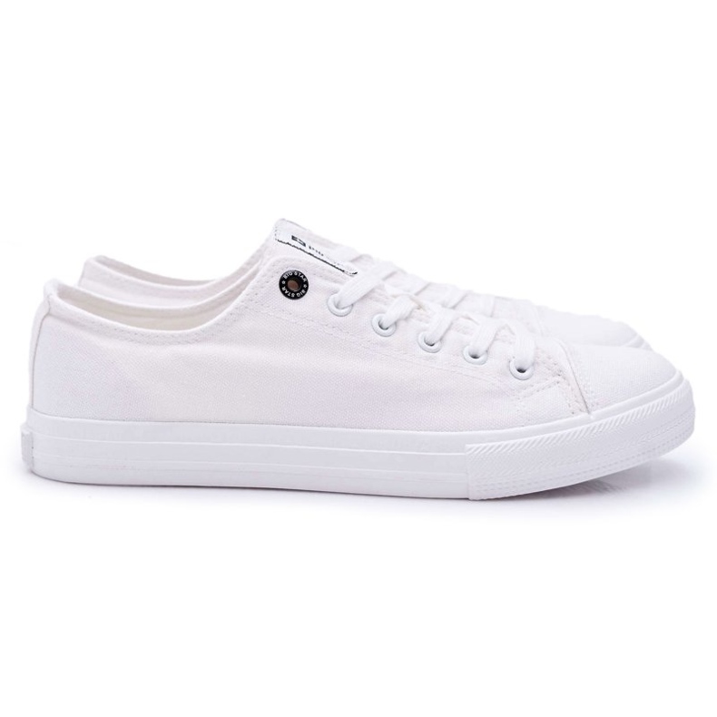 Adidași pentru bărbați Low Big Star White FF174337 alb Adidași pentru bărbați Low Big Star White FF174337 alb