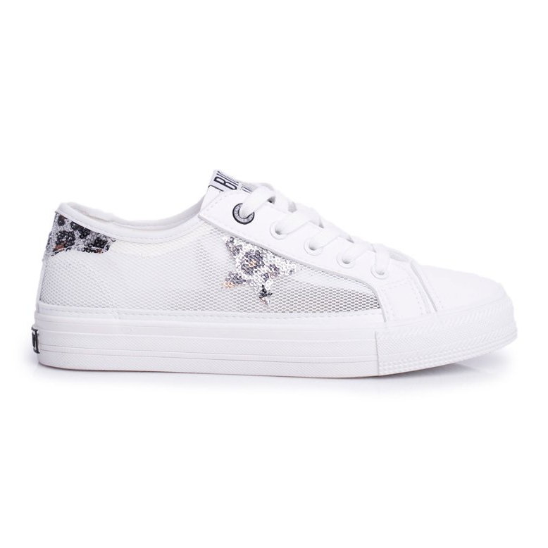 Adidași pentru femei Big Star White FF274487 alb