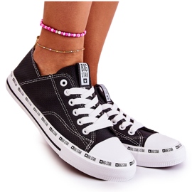 Adidași pentru femei Big Star Openwork Negru FF274023 Adidași pentru femei Big Star Openwork Negru FF274023