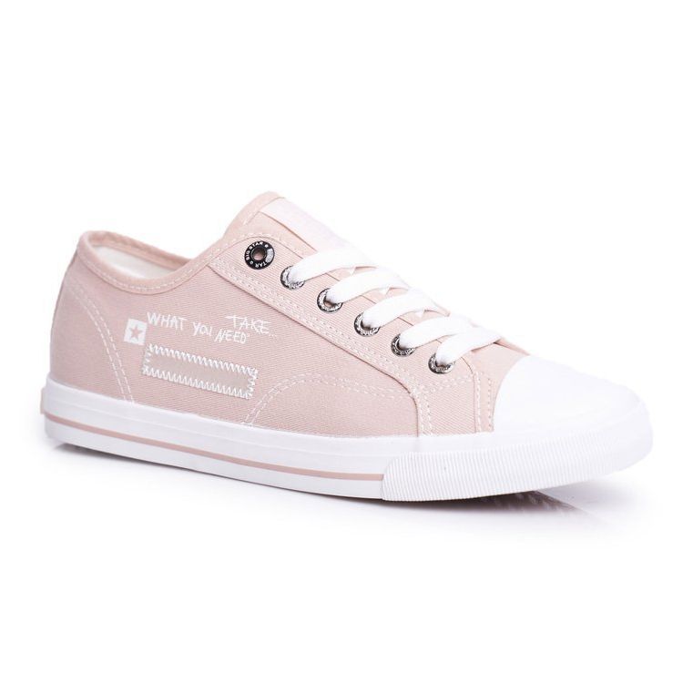 Adidași pentru femei Big Star Pink FF274080 roz